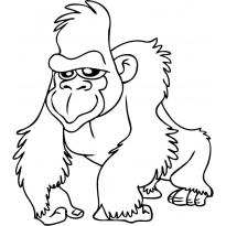 raskraska-gorilla45