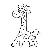 raskraska-giraf8