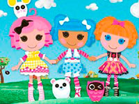 Раскраски Лалалупси. Распечатать картинки Lalaloopsy