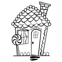 Раскраска пряничный домик raskraska-pryanichnii-domik21