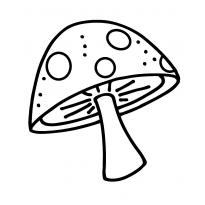 Раскраска мухомор raskraska-muhomor15