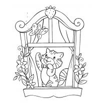 Раскраска окно raskraska-okno18