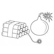 Раскраска оружие raskraska-orugie27