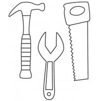 Раскраска инструменты raskraska-instrumenti18