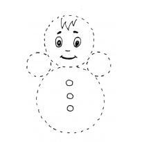 Раскраска неваляшка raskraska-nevalyashka26