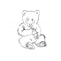 Раскраска панда raskraska-panda57