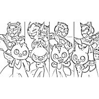 Раскраска Минифорс raskraska-minifors2