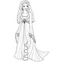 Раскраска женщина raskraska-jenshina84