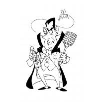 Раскраска Дракула raskraska-drakula9