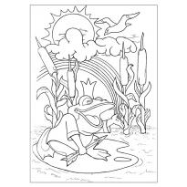 Раскраска болото raskraska-boloto19