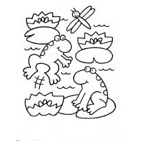 Раскраска болото raskraska-boloto23