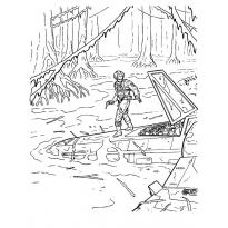 Раскраска болото raskraska-boloto29