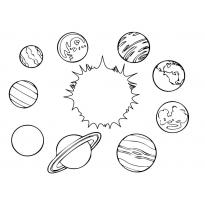 Раскраска планета Марс raskraska-mars16