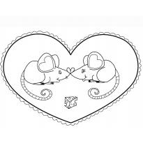 Раскраска с Крысами на Новый 2020 год raskraska-s-kryisami-novyij-2020-god-34