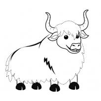 Новогодние раскраски с Быками и Коровами raskraski-na-2021-god-byka-7