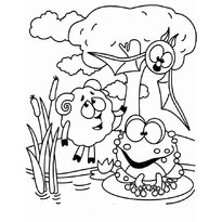 Раскраски Смешарики raskraski-smeshariki7