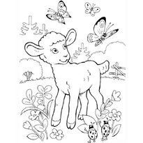 Раскраски к новому году 2015 козы и овцы raskraski-k-novomu-godu-2015-kozi-i-ovtsi11