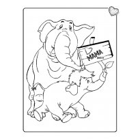 Раскраски ко Дню Матери raskraski-ko-dnu-materi23