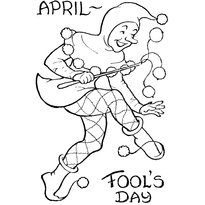 Раскраски к 1 апреля raskraska_1_aprelja9
