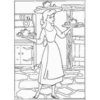 Раскраска Золушка raskraska-zolushka35