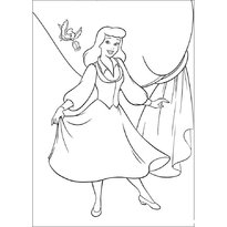 Раскраска Золушка raskraska-zolushka4