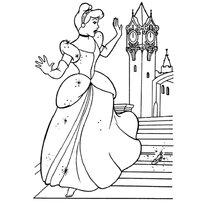 Раскраска Золушка raskraska-zolushka6