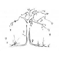 Раскраска дерево без листьев raskraska-derevo-bez-listev11