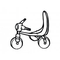 Раскраска велосипед raskraska-velosiped11