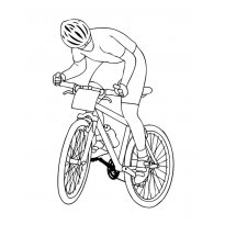 Раскраска велосипед raskraska-velosiped39