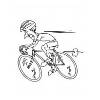 Раскраска велосипед raskraska-velosiped51