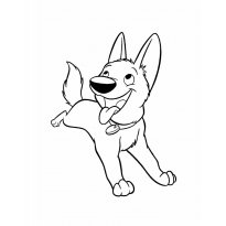 Раскраска Вольт raskraska-volt9