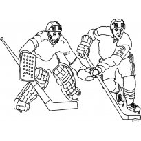 Раскраска хоккей raskraska-hockey23