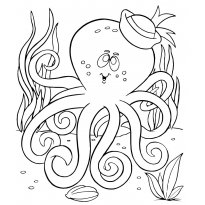 Раскраска подводный мир raskraska-podvodnii-mir32