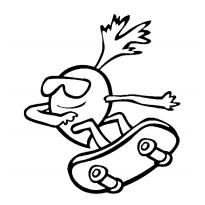 Раскраска редиска raskraska-rediska5