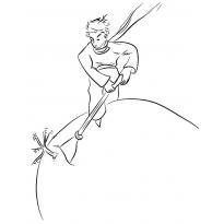 Раскраска Маленький принц raskraska-malenkii-prints11